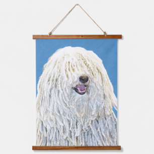 Puli-schilderijen - Kute Original Dog Art Hangend Wandkleed