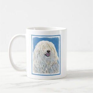 Puli-schilderijen - Kute Original Dog Art Koffiemok