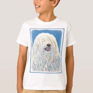 Puli-schilderijen - Kute Original Dog Art T-shirt