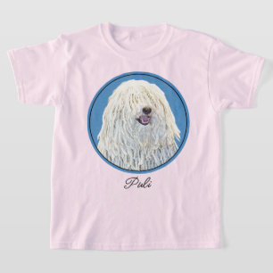 Puli-schilderijen - Kute Original Dog Art T-shirt