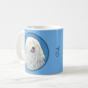 Puli-schilderingen - Oorspronkelijke hondenkunst Koffiemok