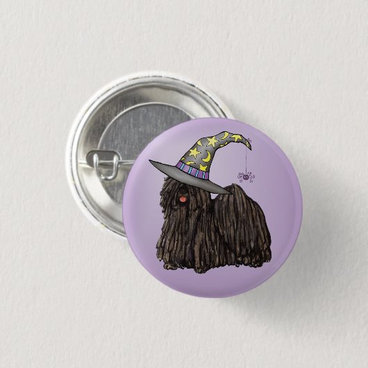 Puli Witch Button (Voorkant /achterkant)