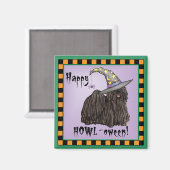 Puli Witch Magnet Magneet (Voorkant / Achterkant)