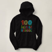 Pull À Capuche 100 jours d'éducation scolaire (Design devant)