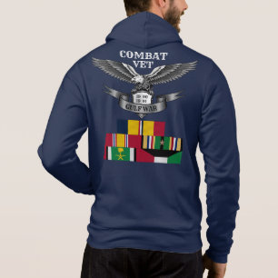 PULL À CAPUCHE 1 ÉTOILE COMBAT VET GULF GULF