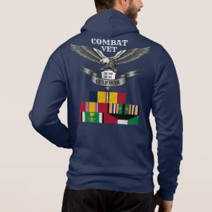 PULL À CAPUCHE 2 ÉTOILES COMBAT VET GULF