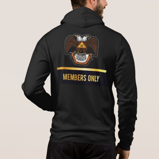 Pull À Capuche 32 Degree Mason (Dos)