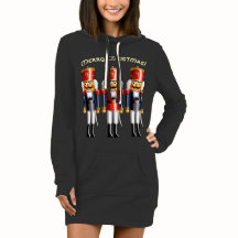 3 Drôle Nutcracker Toy Soldiers