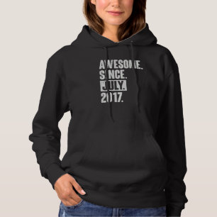 Pull À Capuche 5 Ans 5ème anniversaire Awesome depuis Juillet 201