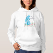 Pull À Capuche 70e anniversaire de la vie religieuse Nun Fleur ro (Devant)