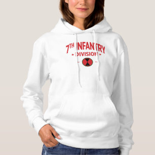 Pull À Capuche 7e division d'infanterie "Division de sablier" Fem