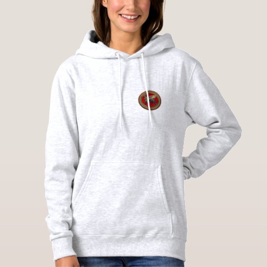 Pull À Capuche [900] Taureau ailé assyrien : or et lamassu noir (Devant)