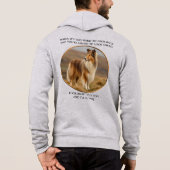Pull À Capuche À Côté De Vous Collie (Dos)