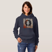 Pull À Capuche à l'intérieur de la fille vivante (Devant entier)