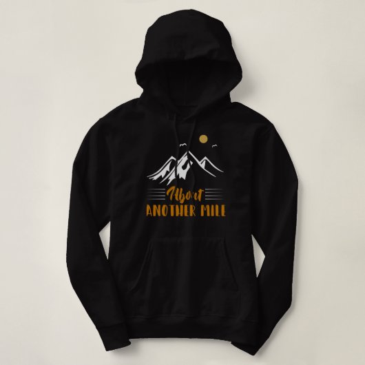 Pull À Capuche A propos d'un autre kilomètre (Design devant)