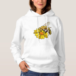 Pull À Capuche Abeille en fleurs