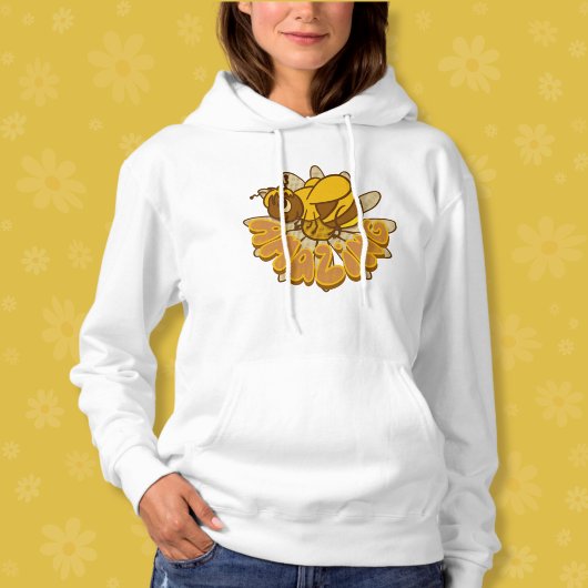 Pull À Capuche Abeille Extraordinaire - Joli dessin animé Bumble 