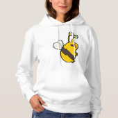 Pull À Capuche Abeille extraterrestre (Devant)