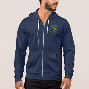 Pull À Capuche Accrochez-Vous Là, Heureuse Grenouille D'Arbre Ver