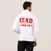 Pull À Capuche Acheter La Peur Vendre Le Hype™ Construit pour la (Dos entier)
