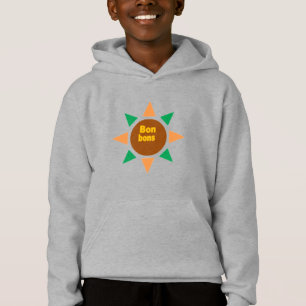 Pull à capuche acier enfants DESIGN BONBONS
