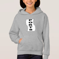 Pull à capuche acier filles  DESIGN  SPORT