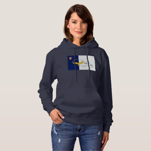 Pull À Capuche Açores, Portugal (Devant entier)