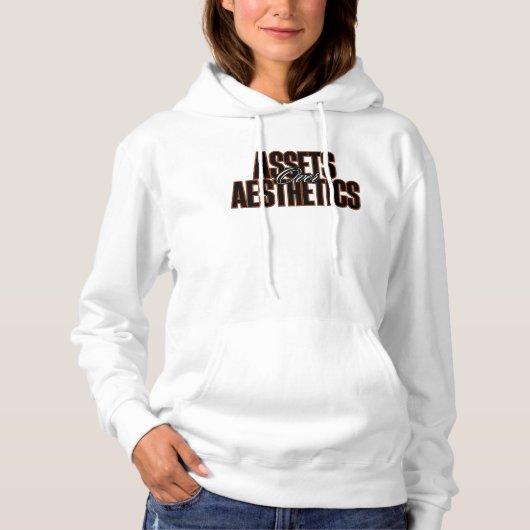 Pull À Capuche Actifs sur esthétique™ pour le millionnaire silenc (Devant)