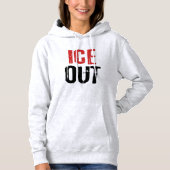 Pull À Capuche Activisme politique anti-glace de protestation (Devant)