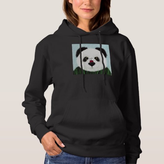 Pull À Capuche Adorable Ours De Panda (Devant)