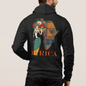 Pull À Capuche Afrique (Dos)
