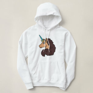 Pull À Capuche Afro Unicorn Divin