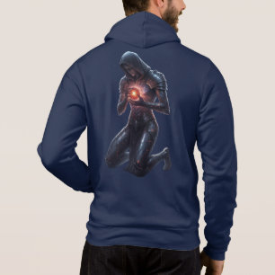 Pull À Capuche Agenouillez-vous devant la Lumière : Fermeture Écl