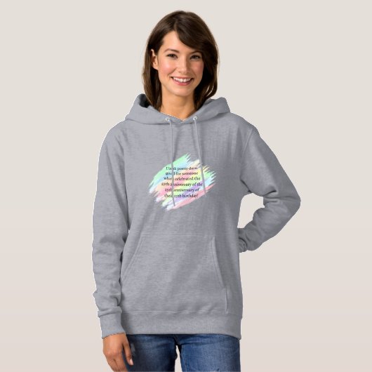 Pull À Capuche Âgés de 75 ans et plus (Devant entier)