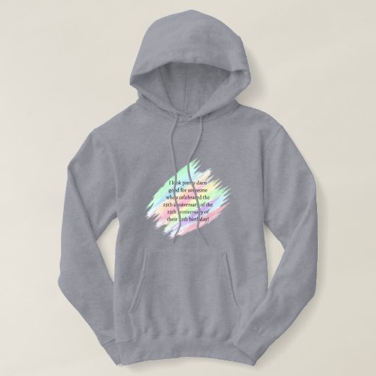 Pull À Capuche Âgés de 75 ans et plus (Design devant)