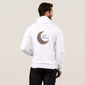 Pull À Capuche Aïd Moubarak - Fête de la joie et des bénédictions (Dos entier)