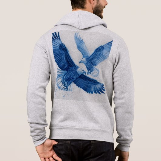 Pull À Capuche Aigle (Dos)