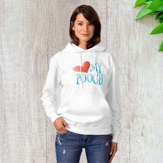 Pull À Capuche Aime mon toutou