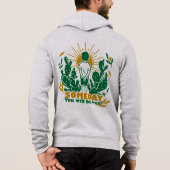 Pull À Capuche Aimez la Palestine Handala Un jour vous serez libr (Dos)
