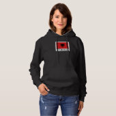 Pull À Capuche Albanie (Devant entier)