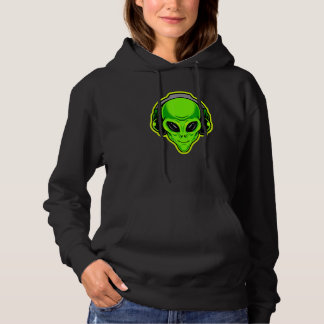 Pull À Capuche Alien Avec Casque Êtes-Vous Prêt