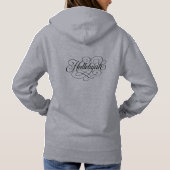 Pull À Capuche Alléluia Monogramme (Dos)