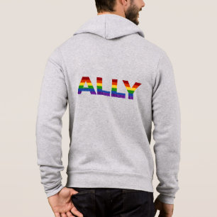 Pull À Capuche Alliance de la Parties scintillant LGBT Pride