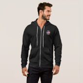 Pull À Capuche Allons Brandon ! Sweatshirt Zip Up Homme (Devant entier)