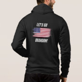Pull À Capuche Allons Brandon ! Sweatshirt Zip Up Homme (Dos)