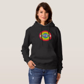Pull À Capuche Ally AF Rainbow Support LGBTQ Love Equality Gay Pr (Devant entier)