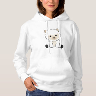Pull À Capuche Alpaca mignon Animaux Pour Enfants Amusants Alpaca
