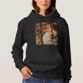 Pull À Capuche Alphonse Mucha, Les Saisons (1896) Le Printemps (Devant)