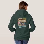 Pull À Capuche Amateur d'animaux Ecc 3-19 (Dos entier)