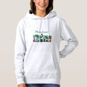 Pull À Capuche Amateur de plantes (Devant)